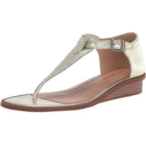 Women's Lucky Brand Annamae Metallic Wedge Sandals